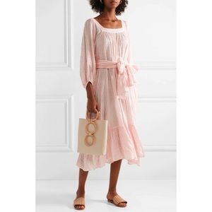Lisa Marie Fernandez puff sleeve tie dress